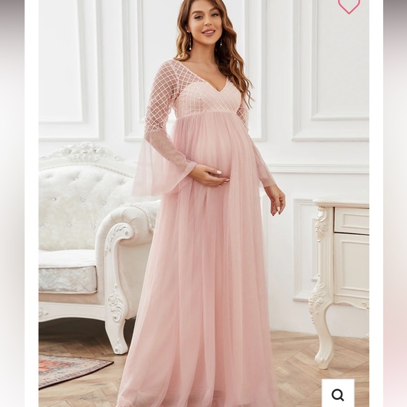 Ever Pretty Dresses & Skirts - NWT Perfect pink maternity baby shower/ gender, reveal gown